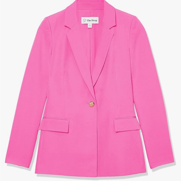 The Drop women’s hot pink blazer, Medium NWOT - Picture 4 of 9